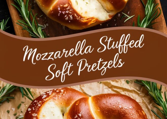 Cheesy Mozzarella Pretzels – A Comfort Snack You’ll Crave Again and Again 2025