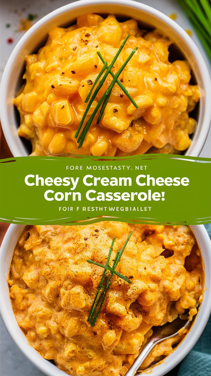 How to Make the Best Cream Cheese Corn Casserole from Scratch 2025