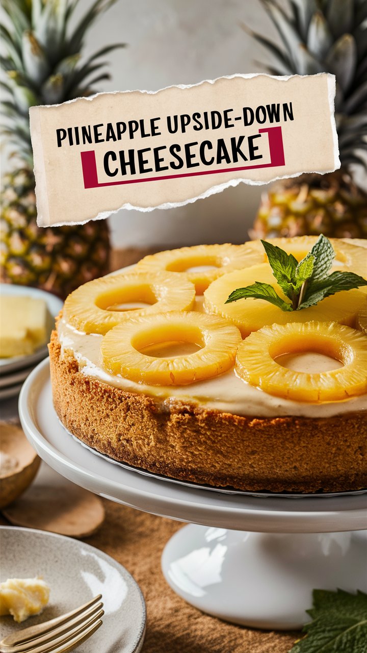 Pineapple Upside Down Cheesecake: The Ultimate Tropical Dessert Recipe 2025