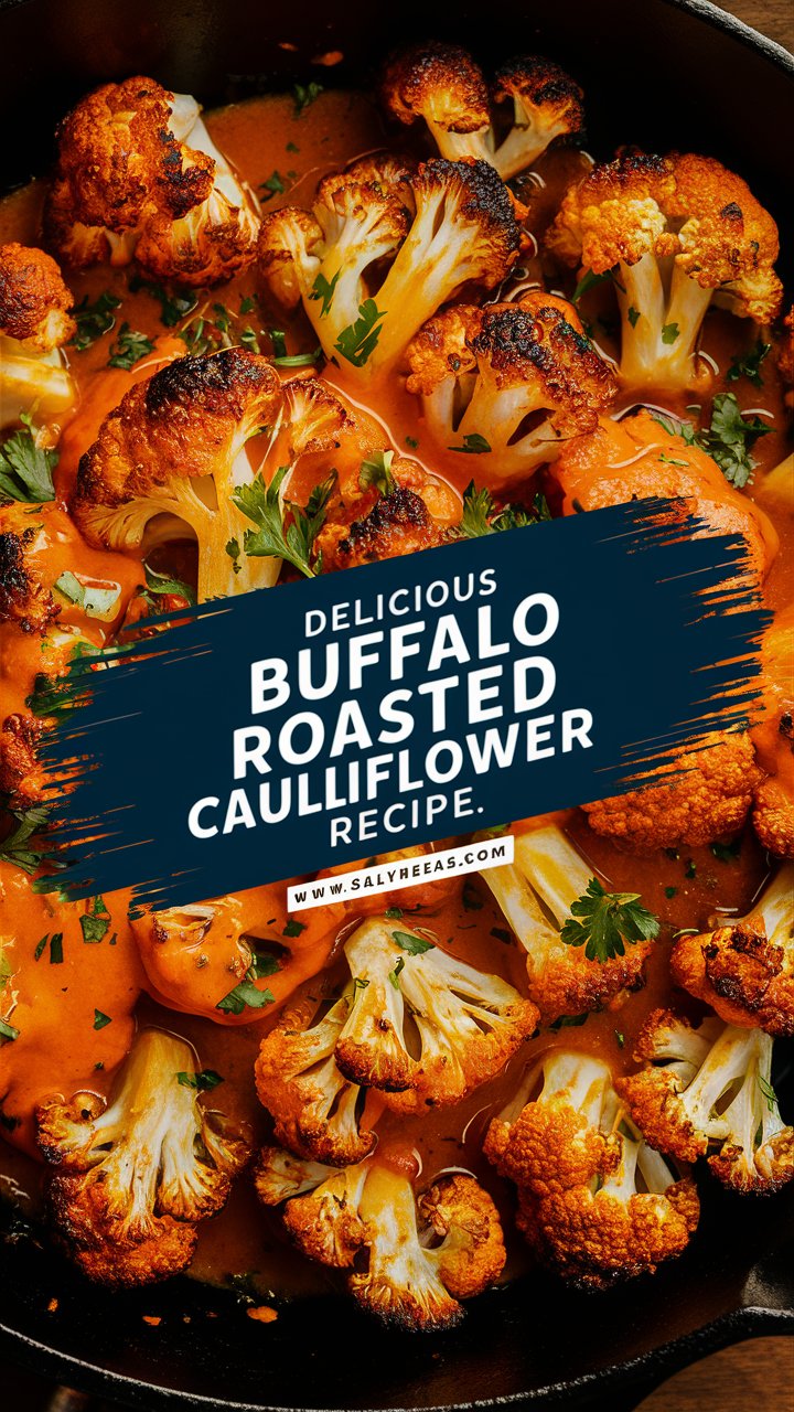 Buffalo Roasted Cauliflower: A Bold & Flavorful Plant-Based Treat 2025