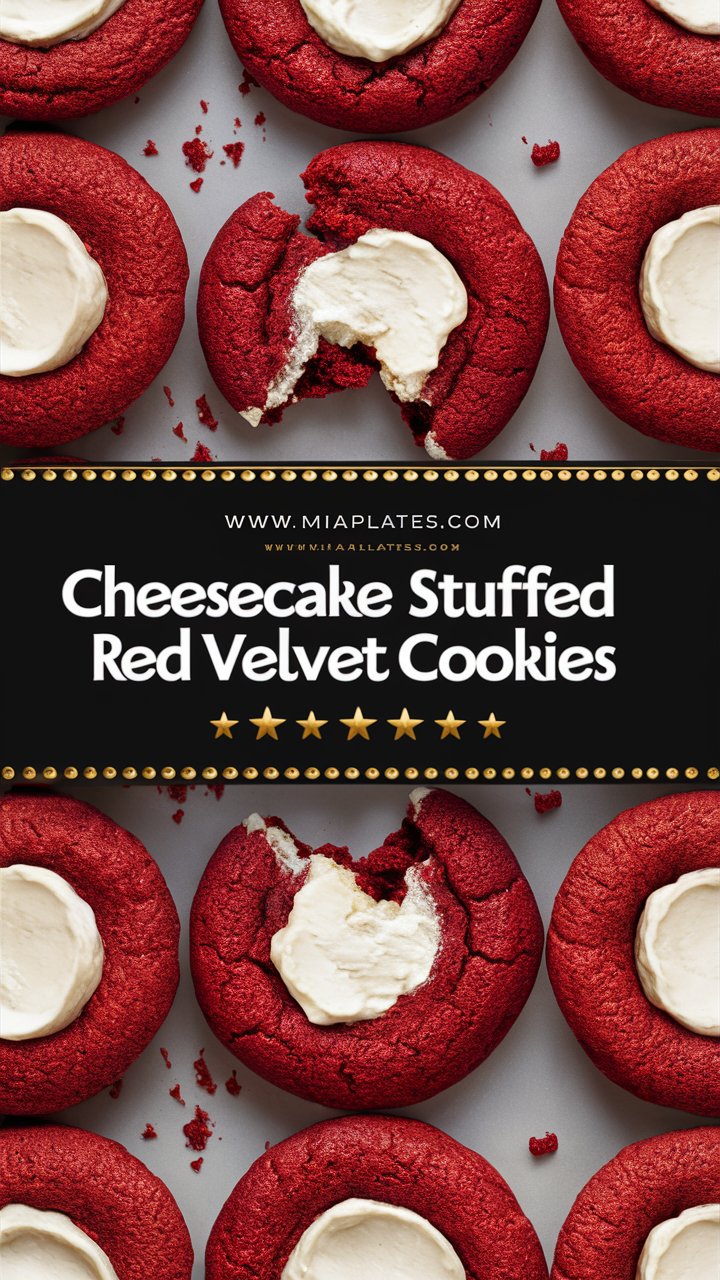 Irresistible Red Velvet Cheesecake Stuffed Cookies for Every Occasion 2025