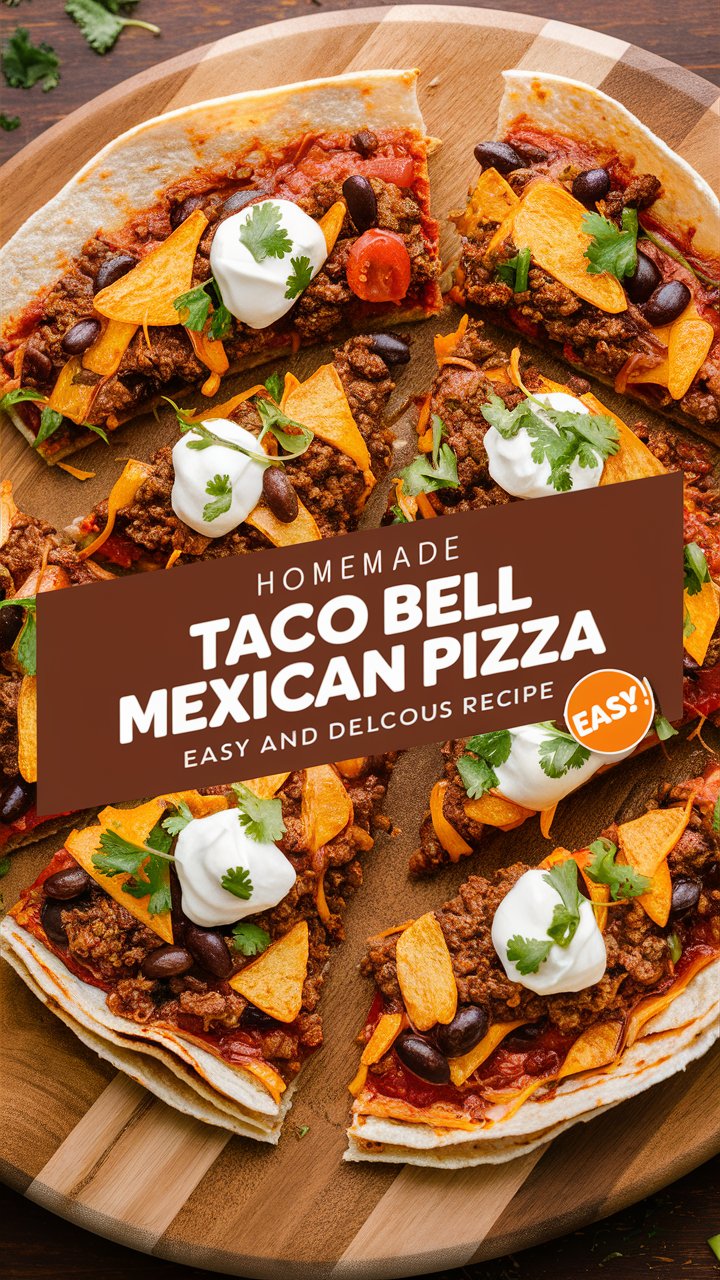 Homemade Mexican Pizza Recipe: Bold Flavors and Cheesy Goodness 2025