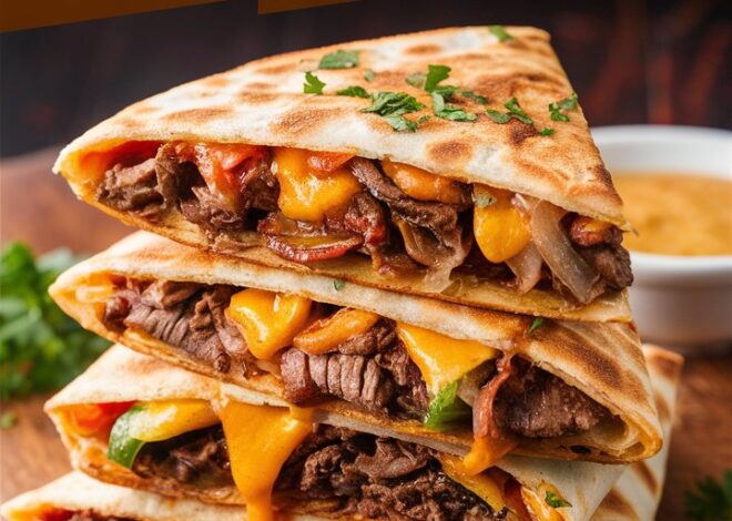 How to Make the Best Philly Cheese Steak Quesadillas (Crispy & Cheesy!) 2025