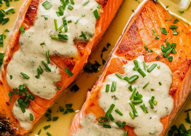 Easy Creamy Lemon Butter Salmon: Restaurant-Quality Dinner in 30 Minutes 2025