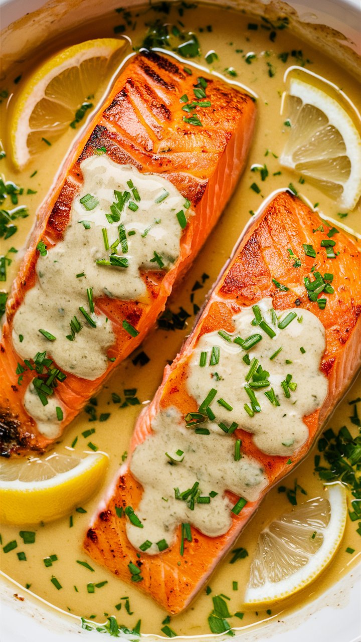 Easy Creamy Lemon Butter Salmon: Restaurant-Quality Dinner in 30 Minutes 2025