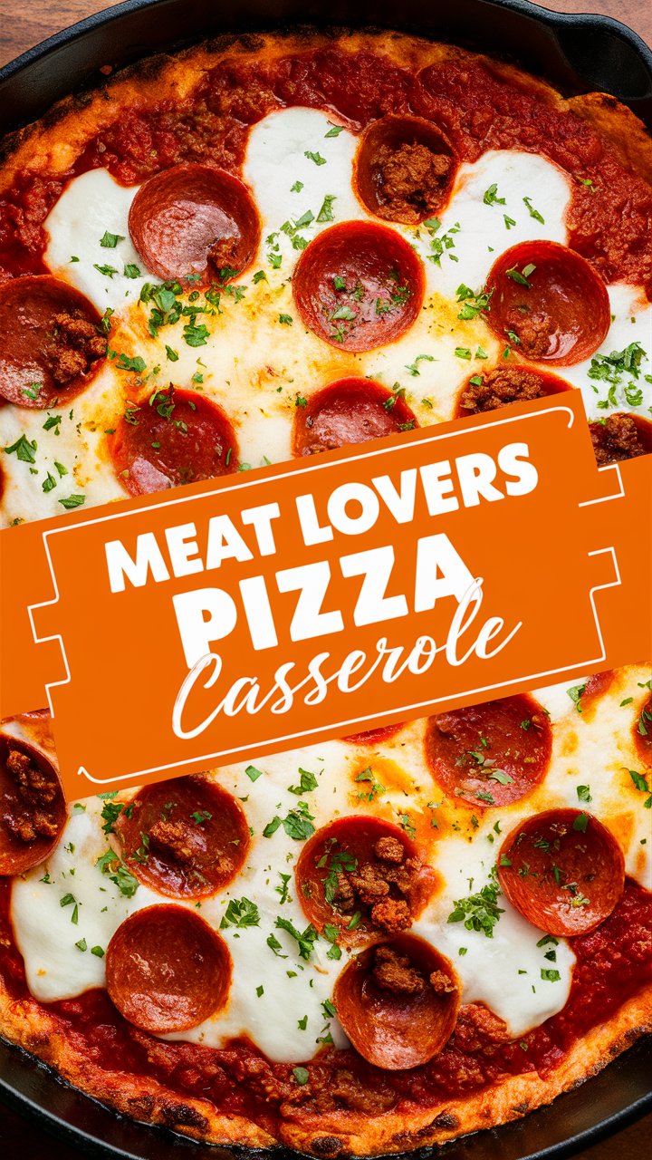 Pizza Night Just Got Better: Try This Cheesy Meat Lovers Casserole 2025