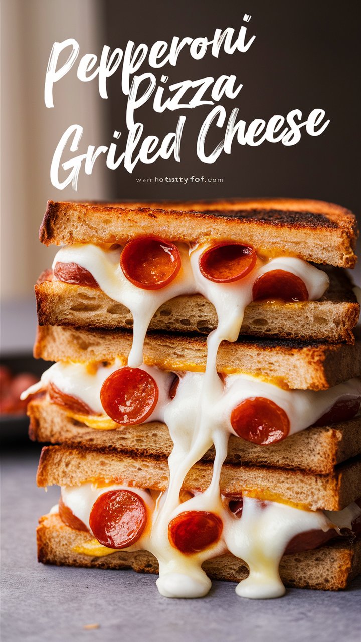 How to Make the Best Pepperoni Pizza Grilled Cheese Sandwich 2025