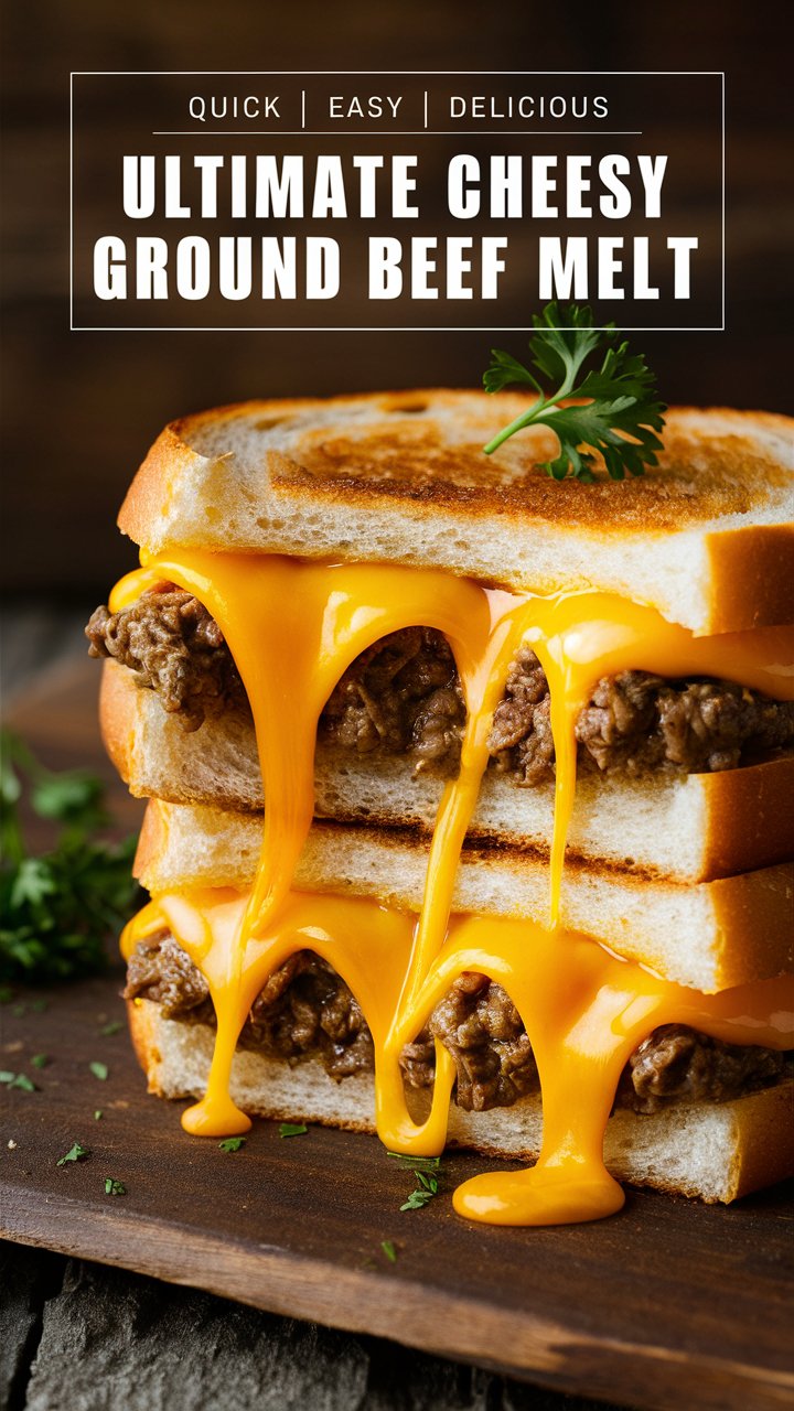 How to Make the Best Cheesy Ground Beef Melt in Just 20 Minutes 2025