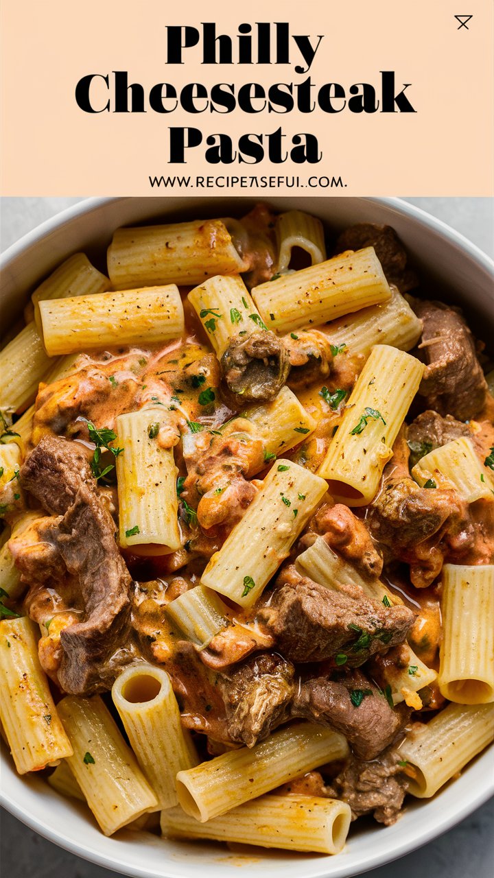 How to Make Creamy Philly Cheese Steak Pasta at Home 2025
