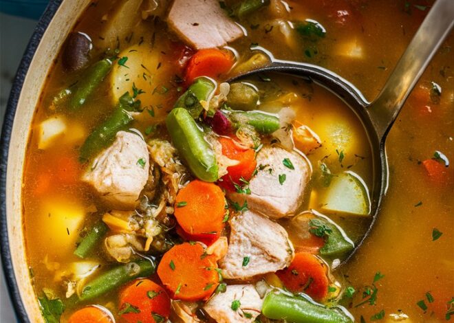 Turkey Vegetable Soup Recipe 2025