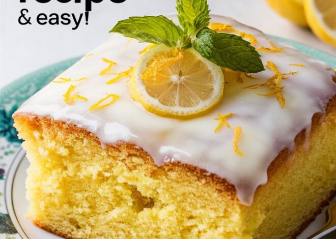 Lemon Pound Cake: A Zesty Classic with a Sweet Twist 2025