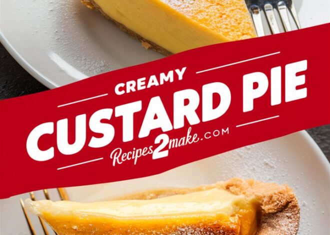 Step-by-Step Guide to a Silky Smooth Egg Custard Pie 2025