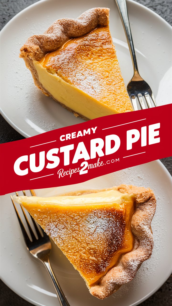 Step-by-Step Guide to a Silky Smooth Egg Custard Pie 2025