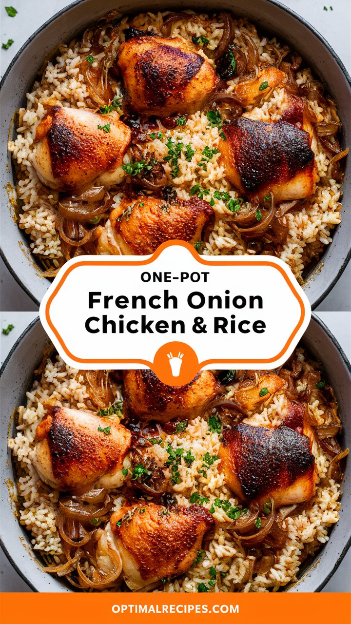 How to Make One-Pot French Onion Chicken & Rice – A Cozy Weeknight Meal 2025