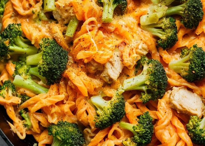 One-Skillet Cheesy Ranch Chicken and Broccoli Pasta – Ready in 30 Minutes 2025