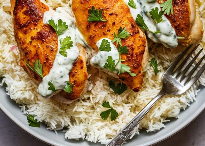 How to Make Flavorful Dump and Bake Chicken Tzatziki Rice in One Dish 2025