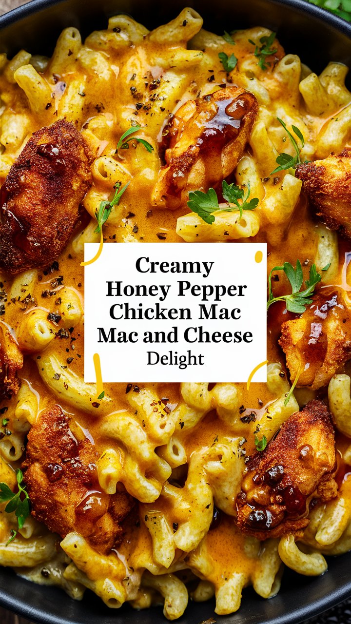 The Best Creamy Honey Pepper Chicken Mac and Cheese Recipe for Cozy Dinners 2025