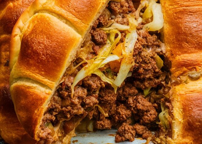 Hearty Runza Casserole with Beef and Cheese 2025