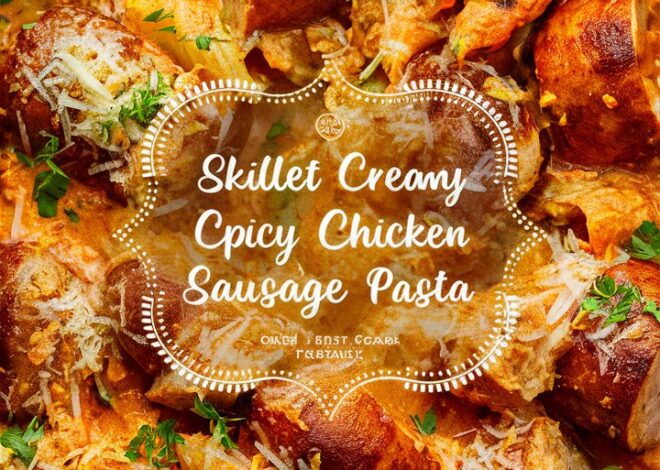 Easy Cajun Chicken and Sausage Pasta Skillet Recipe 2025