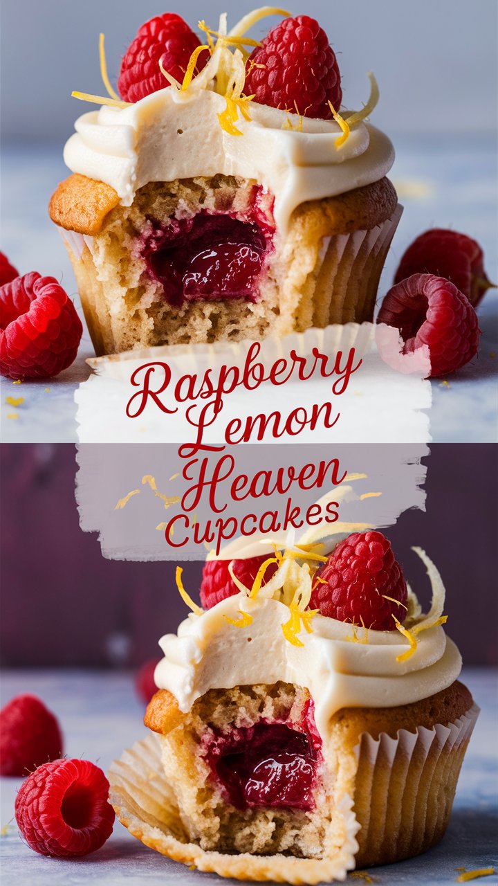 Light & Zesty Raspberry Lemon Cupcakes 2025