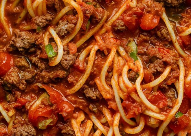 How to Make Classic Old-Fashioned Spaghetti with Rich Meat Sauce 2025