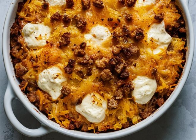 Hearty Sausage and Egg Hashbrown Casserole 2025