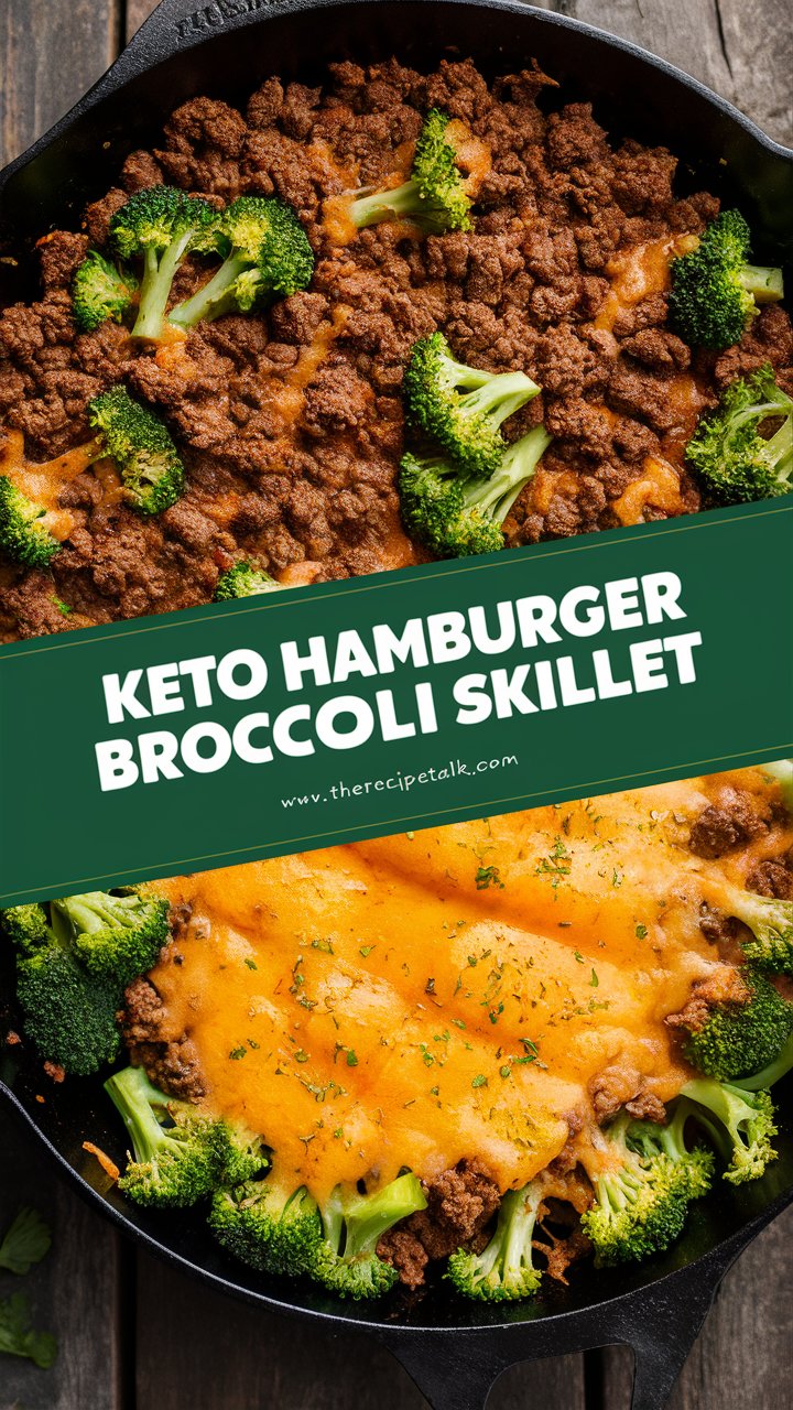 Quick & Tasty Keto Hamburger and Broccoli Skillet – Ready in 30 Minutes2025