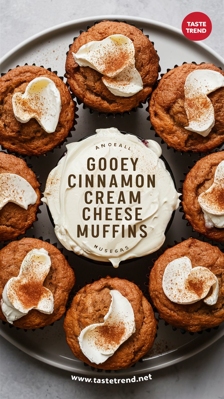 The Best Gooey Cinnamon Cream Cheese Muffins You’ll Ever Taste 2025