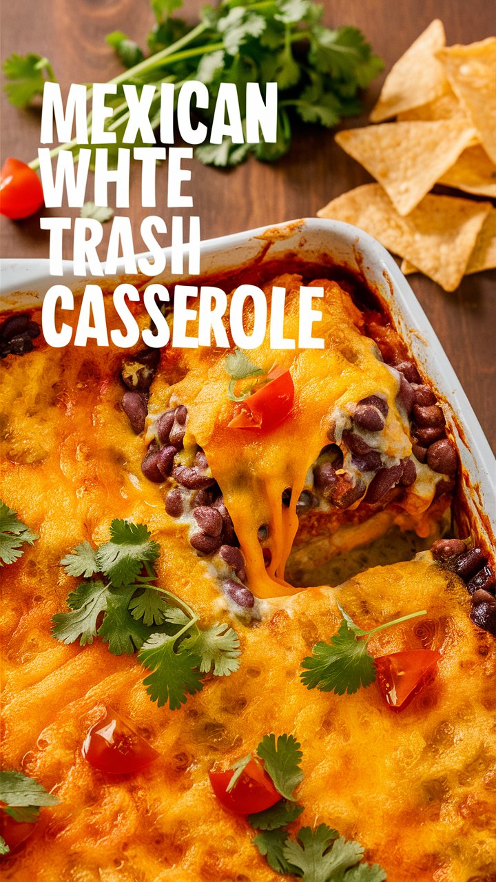 How to Make the Best Mexican White Trash Casserole – Simple & Delicious 2025