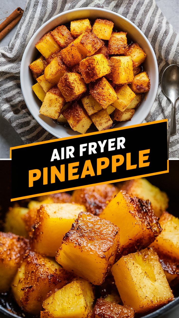 Air Fryer Pineapple Recipe: Sweet & Caramelized in Just 15 Minutes 2025