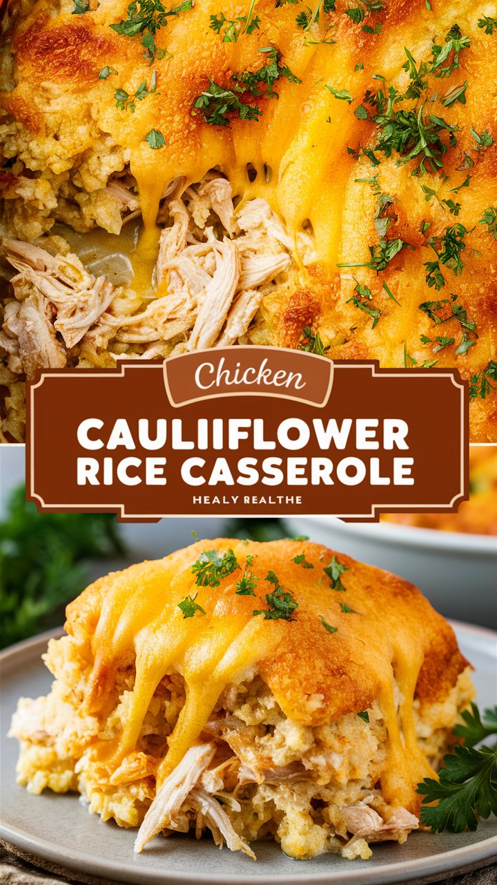 Easy Chicken Cauliflower Rice Casserole for Busy Weeknights 2025