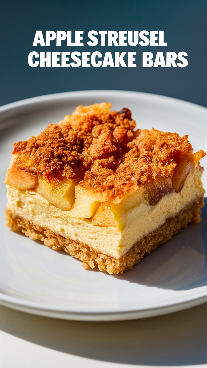 Creamy Apple Bars with Cheesecake Layer – Fall Favorite 2025