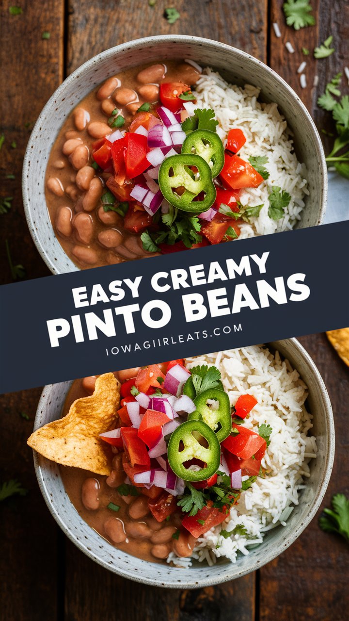 Homemade Creamy Cheddar Pinto Beans – Perfect for Weeknight Dinners 2025
