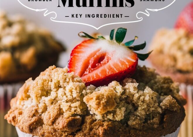 Simple Strawberry Muffins with Crumble Topping You Can Bake Today 2025
