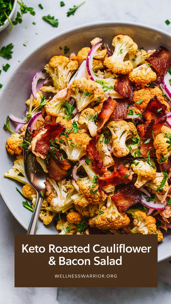 The Ultimate Low-Carb Cauliflower Bacon Salad Recipe 2025