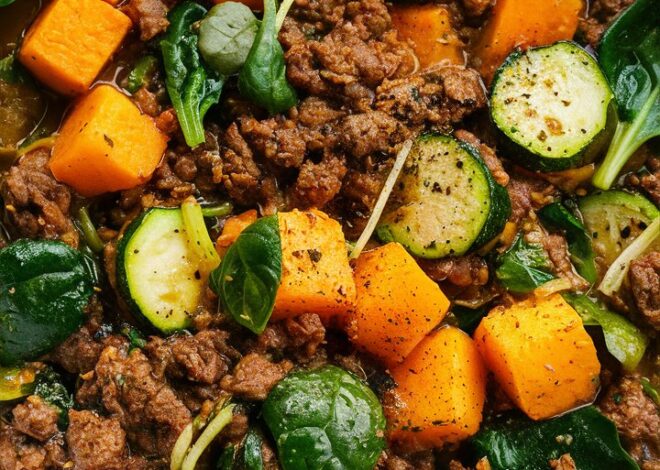 Sweet Potato & Zucchini Ground Beef Skillet: The Ultimate One-Pan Dinner Recipe 2025