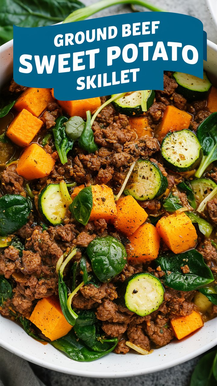 Sweet Potato & Zucchini Ground Beef Skillet: The Ultimate One-Pan Dinner Recipe 2025