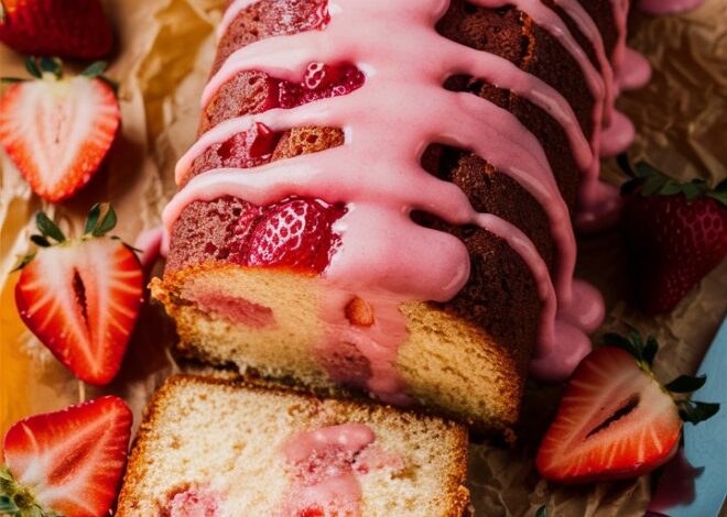 How to Bake a Moist and Flavorful Strawberry Pound Cake from Scratch 2025