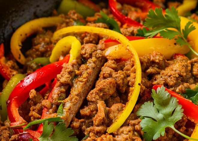 Easy Ground Turkey and Peppers Recipe for Busy Nights 2025