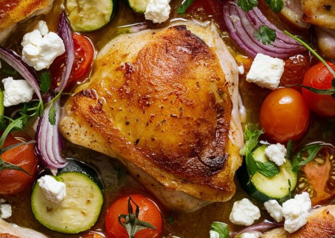 Simple Greek Sheet Pan Chicken: Flavorful & Quick Meal 2025
