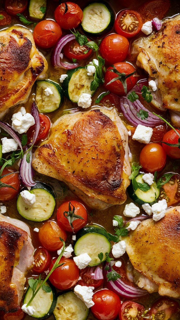 Simple Greek Sheet Pan Chicken: Flavorful & Quick Meal 2025