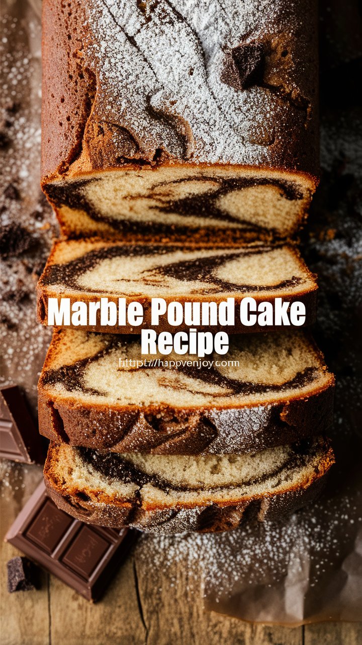 How to Make the Best Moist Marble Pound Cake from Scratch 2025