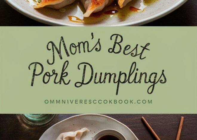 Easy Pork Dumplings Recipe for Beginners and Food Lovers2025