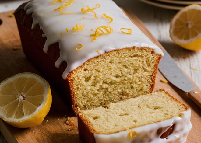 Easy & Moist Lemon Pound Cake with Cream Cheese Glaze 2025