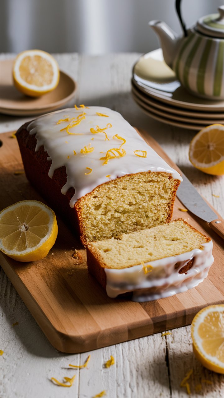 Easy & Moist Lemon Pound Cake with Cream Cheese Glaze 2025