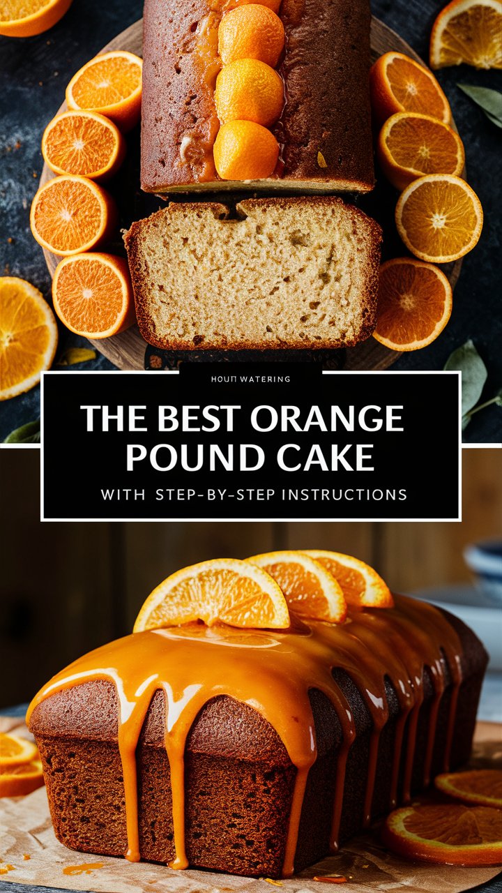 Easy Orange Pound Cake Recipe That’s Bursting with Real Citrus Flavor 2025