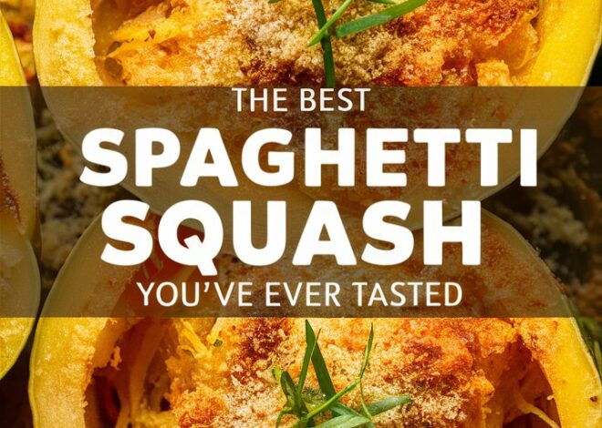 How to Make Creamy Spinach Parmesan Spaghetti Squash in 40 Minutes 2025