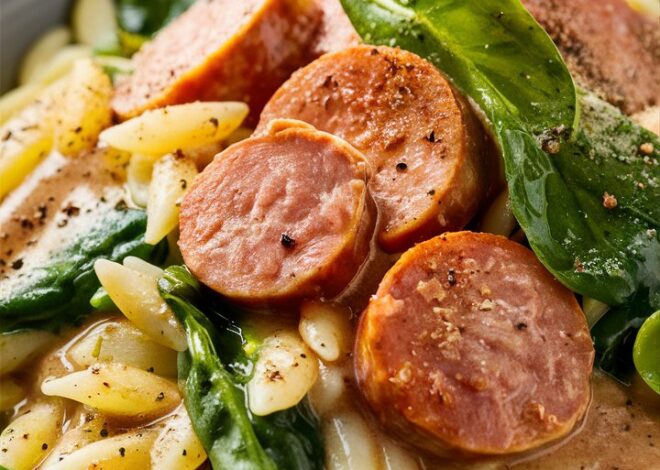 Quick & Easy Spicy Italian Chicken Sausage Orzo for Weeknight Dinners 2025