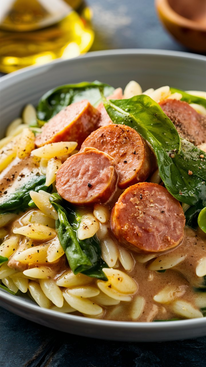 Quick & Easy Spicy Italian Chicken Sausage Orzo for Weeknight Dinners 2025