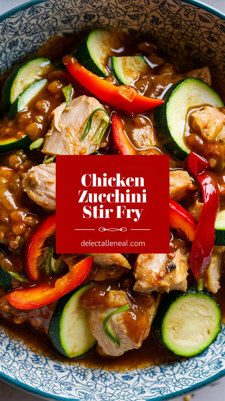 30-Minute Chicken and Zucchini Stir-Fry: Flavorful & Fresh 2025